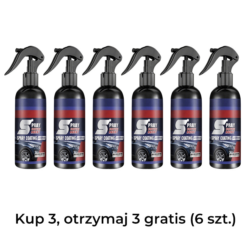 🔥Kup 1 i otrzymaj 1 gratis🔥Ceramiczna powłoka ochronna w sprayu do samochodu