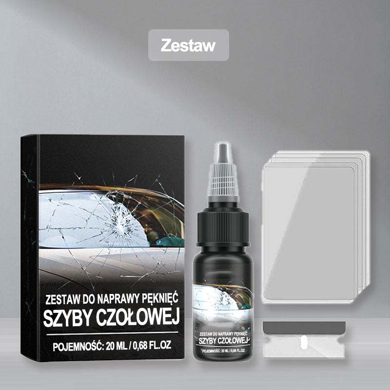 Zestaw do naprawy pęknięć szyb samochodowych