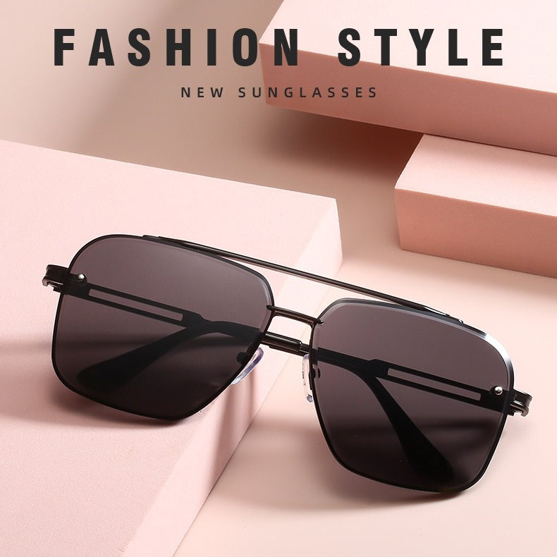 🌞Okulary przeciwsłoneczne retro z gradientem UV400 Protection🕶️