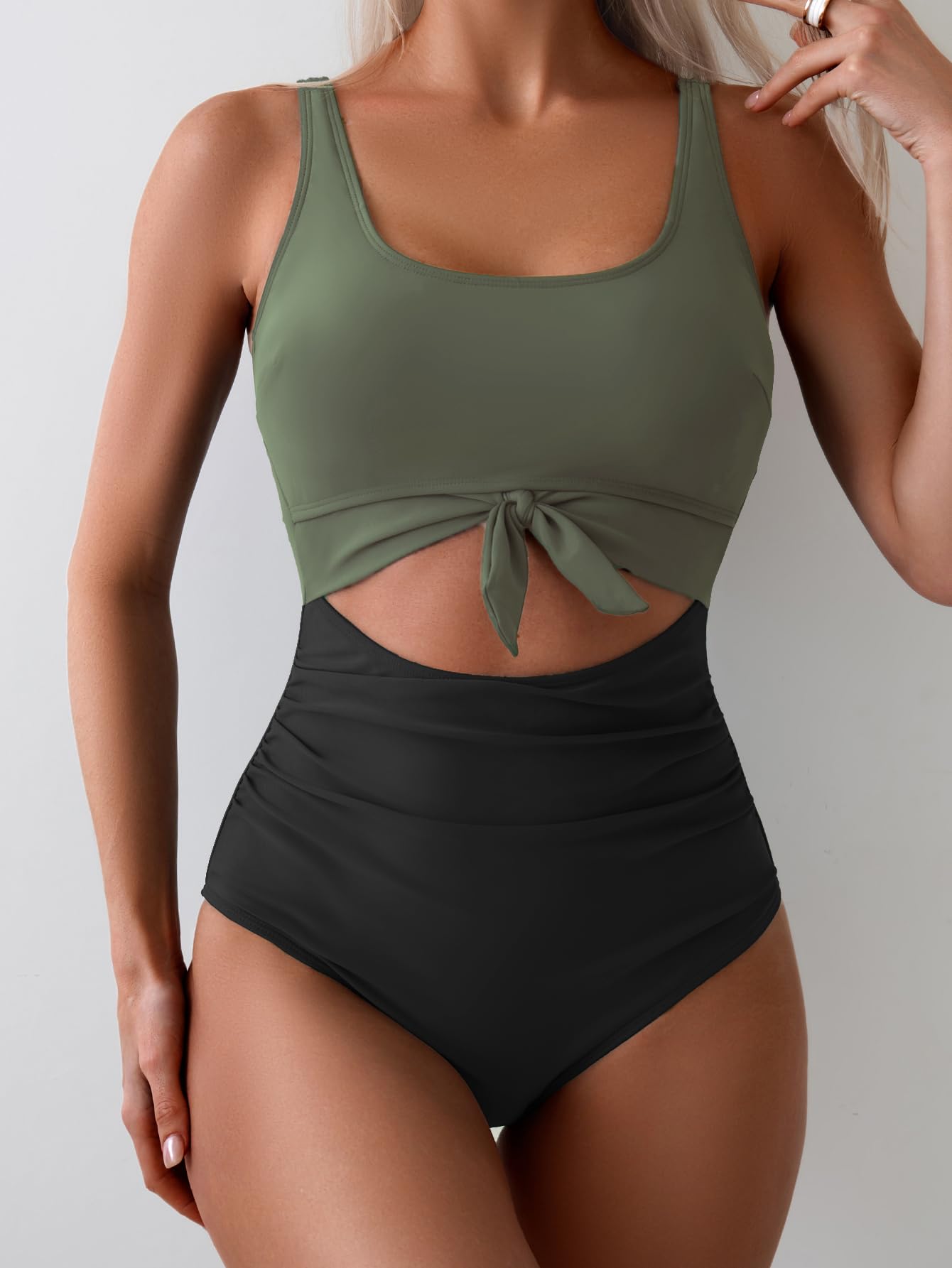🎁Ostatnie godziny 49% zniżki 🔥🌟 Damski jednoczęściowy kostium kąpielowy modelujący brzuch