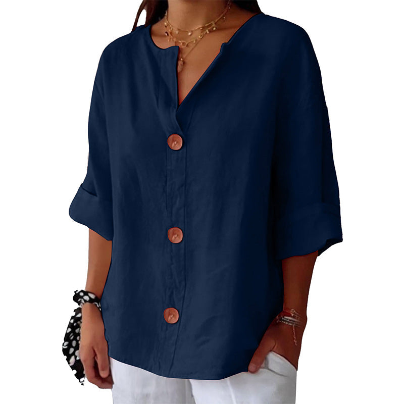 👚Luźne topy damskie z bawełny i lnu
