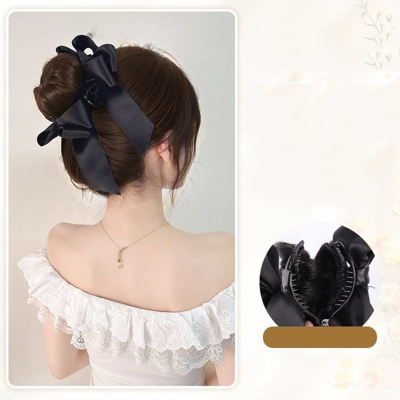 Natura włosy przedłużenie klap z łukiem