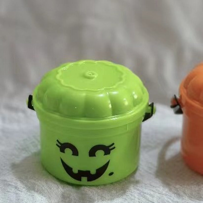 Halloweenowe nostalgiczne wiadro mini -drukowane
