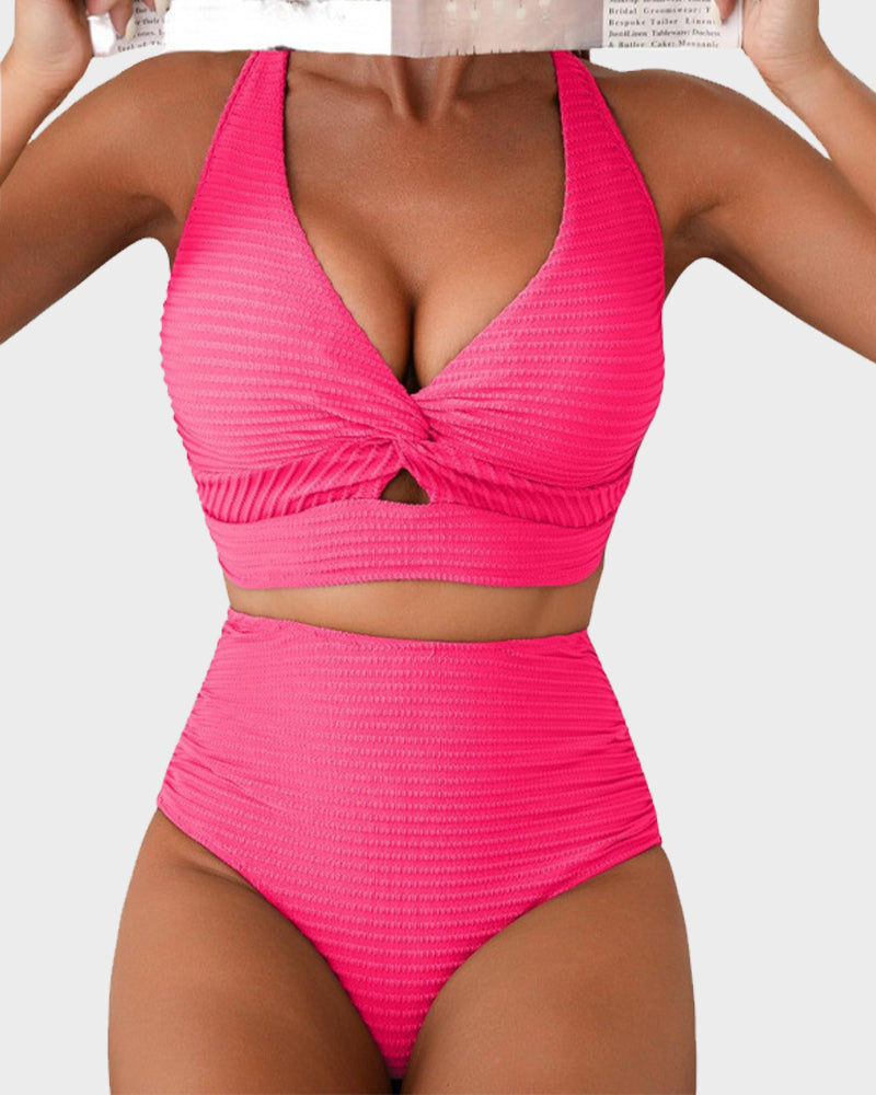 👙Zestaw bikini z wysokim stanem