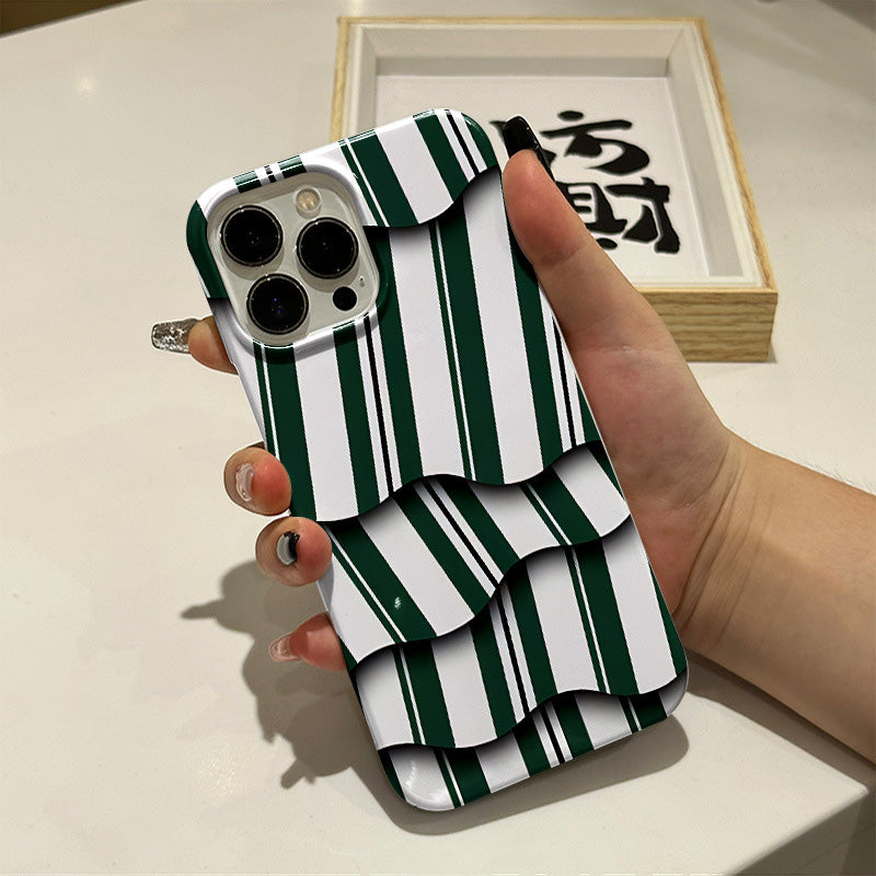 Nieregularne paski Filigree iPhone Sprawa kreatywna