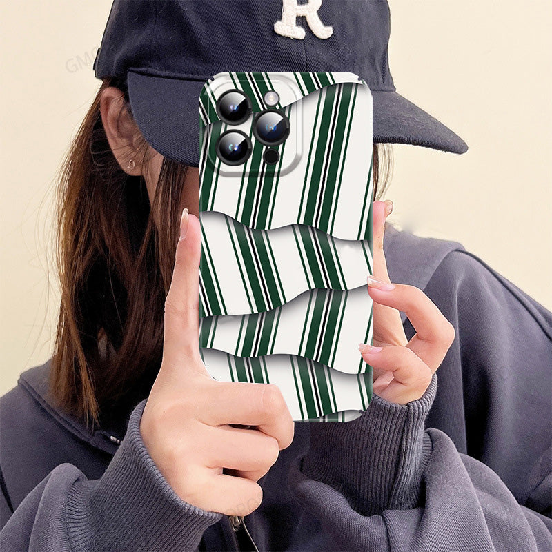 Nieregularne paski Filigree iPhone Sprawa kreatywna