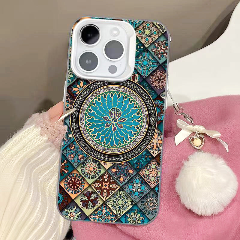 Vibrant Mandala Drukuj etui telefoniczne