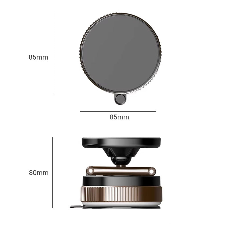 360 ° obrotowy uchwyt na telefon magnetyczny próżniowy