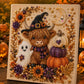 🎃 Halloween gyöngyös kézműves készlet – Készíts kísértetiesen aranyos alkotások apró gyöngyökből