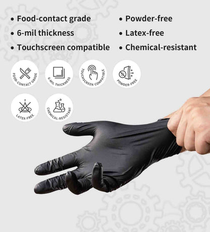 ✨🧤 Nitril Kesztyűk – 50% Kedvezmény (10-100 db)