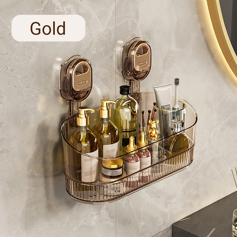 🔥Stojak do przechowywania z przyssawką i otworami drenażowymi