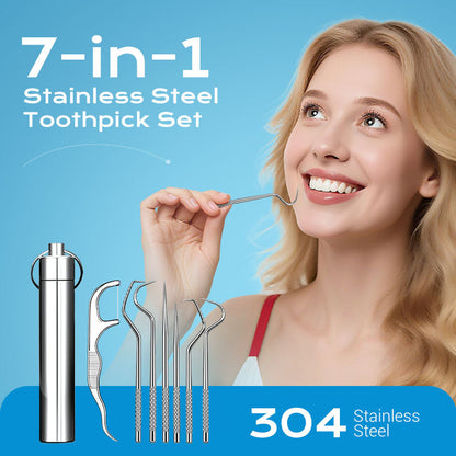 【🔥1+1 ingyen🔥】🦷 Precíziós acél fogselyem, 0,1 mm-es ultrafinom hegy