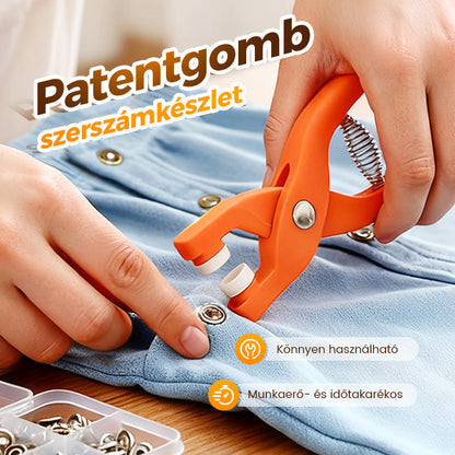 ⚙️ Fém rögzítő tartozékok szegecsfogóval | Tartós kivitel, minden barkácsoló számára