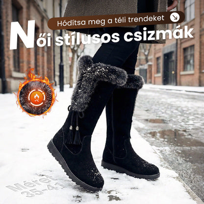 🌸Időkorlátozott ajánlat🔥 Női meleg csúszásmentes tartós csizma❄️