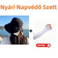 👒 Széles Karimájú Napkalap UV-Védelemmel