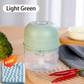 🧄🎁 1+1 INGYEN Elektromos élelmiszer‑aprító – Fokhagyma és zöldség zúzógép konyhai használatra