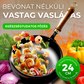 🔥Újévi különleges ajánlat🍲Bevonat nélküli vastag vasedény