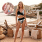 🌸(EU S-XL)🌿 Női virágmintás, magas derekú bikini szett (EU S-XL)