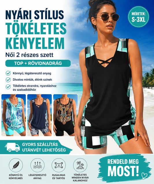 🩱🏊‍♀️ Kényelmes Sportos Fürdőruha