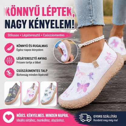 🥿 Kényelmes, csúszásgátló női mokaszin – Raktáron & Utánvétes ✨