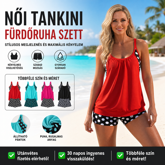 👙 Pöttyös Retró Bikini | Méret: S-3XL