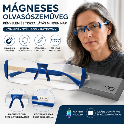 🛡️ Kékfény Védő Szemüveg Közelre és Távolra