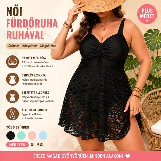 🏖️ Nyári Hálós Egyrészes Női Fürdőruha