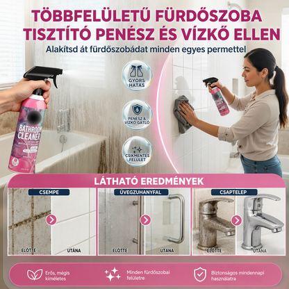 🧴 Sokoldalú, hatékony fürdőszobai vízkőeltávolító