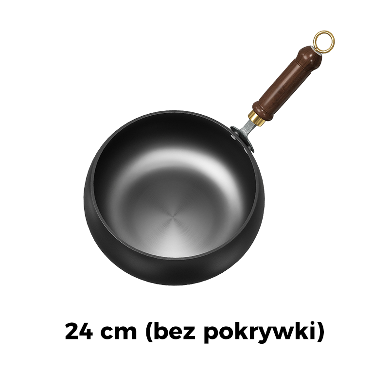🍳Wyprzedaż błyskawiczna🔥Ultralekka, niepowlekana, gruba żeliwna patelnia nieprzywierająca