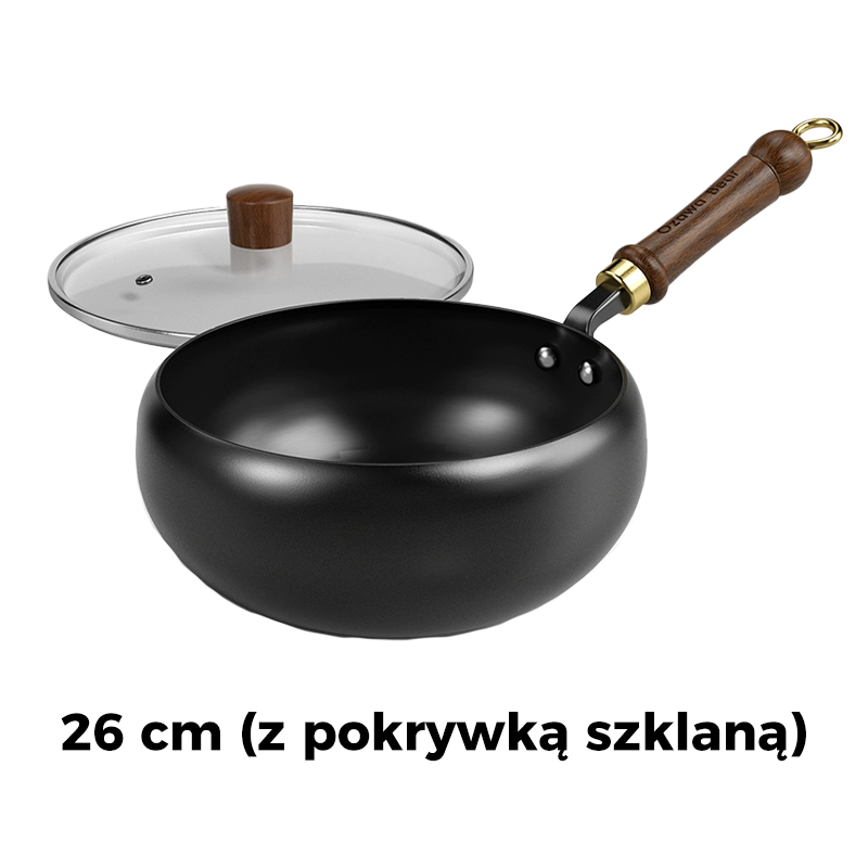 🍳Wyprzedaż błyskawiczna🔥Ultralekka, niepowlekana, gruba żeliwna patelnia nieprzywierająca