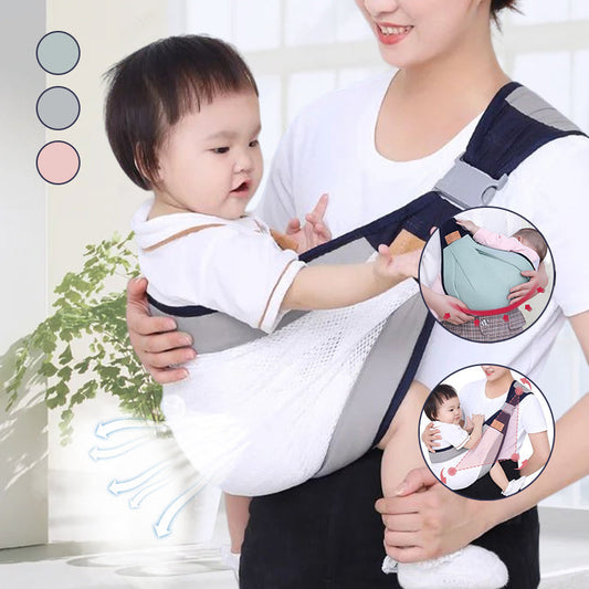 🤱 1+1 INGYEN Ergonomikus babahordozó deréktámasszal