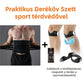 💪 Kétpántos, hátra nyomó hátvédő, levehető támasztórudakkal