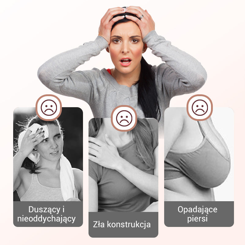 💥 Minimalistyczny koronkowy biustonosz z pełnym pokryciem