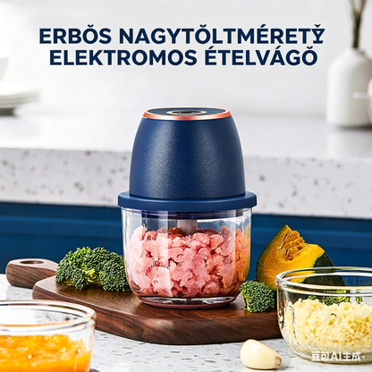✨Erőteljes elektromos ételaprító nagy kapacitással