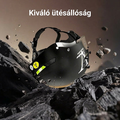 ⛑️🛵 Praktikus légáteresztő motoros sisak 🛡️