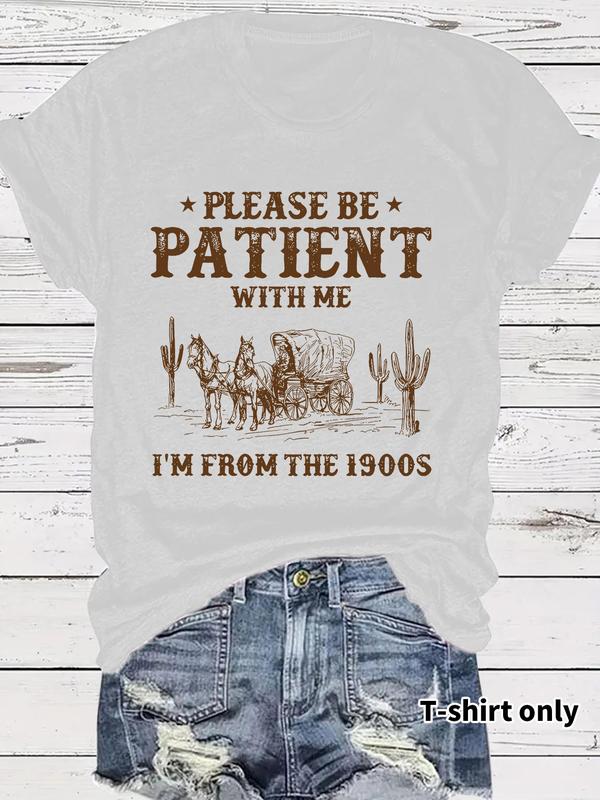👕 Jestem z 1900 roku ✨ Retro krótkie rękawy