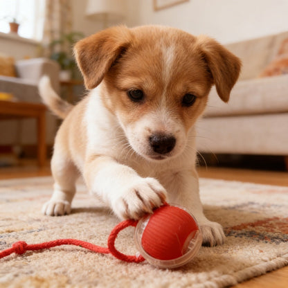🐱🐶Intelligens, automata gördülő kisállatlabda