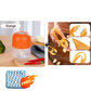 🧄🎁 1+1 INGYEN Elektromos élelmiszer‑aprító – Fokhagyma és zöldség zúzógép konyhai használatra