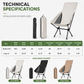🔥Rock Anywhere Instantly! No-Sag 113kg Foldable Camping Chair