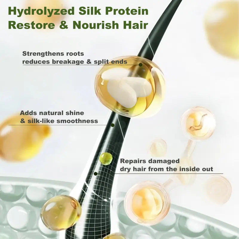 ✨Odświeżający szampon do włosów, nadający im gładkość i połysk