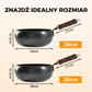 🍳Wyprzedaż błyskawiczna🔥Ultralekka, niepowlekana, gruba żeliwna patelnia nieprzywierająca