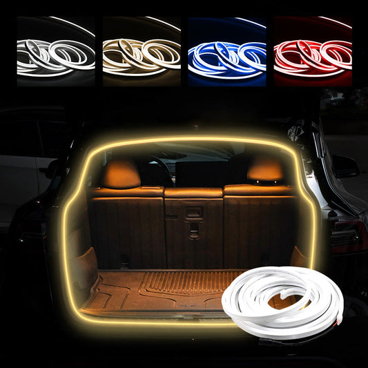 🚘 12V LED vízálló autó csomagtartó fénycsík 5m ragasztós