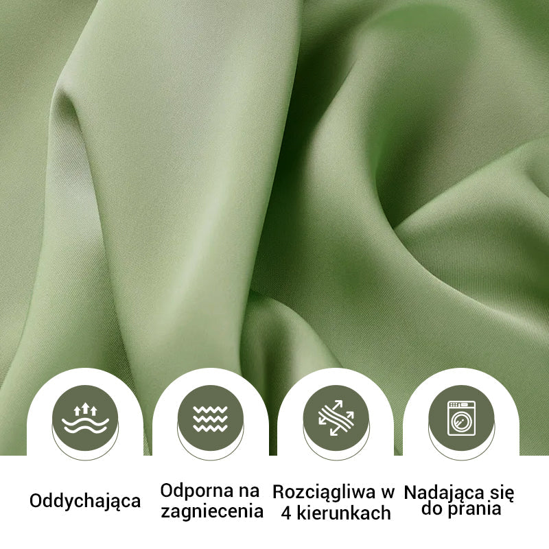 👗 Spodnie z nadrukiem i top z okrągłym dekoltem
