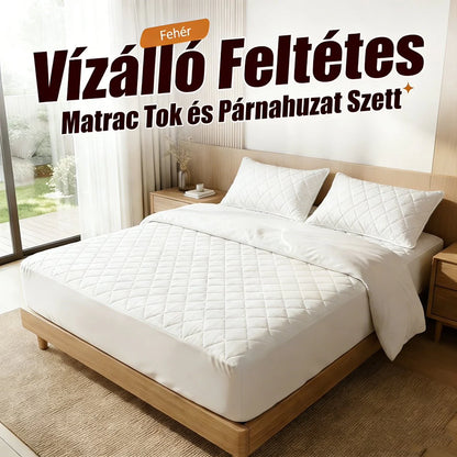 ❄️ Hűsítő steppelt matracvédő szett | Nyári alapfelszerelés