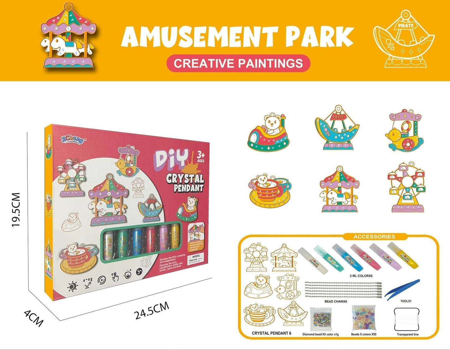 🎅Prezent świąteczny🎁Zestaw do samodzielnego wykonania kryształowych obrazów i rękodzieła