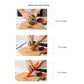 Ostre ostrze  Palce Peeler（49% OFF）