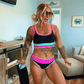 🏖️👙 Ütős színblokkos, patchwork bikini