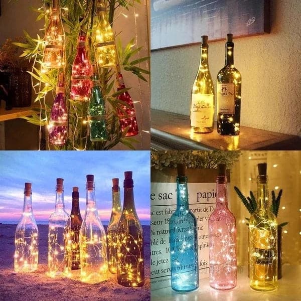 Światło stopu do butelek LED (🎁2025 )