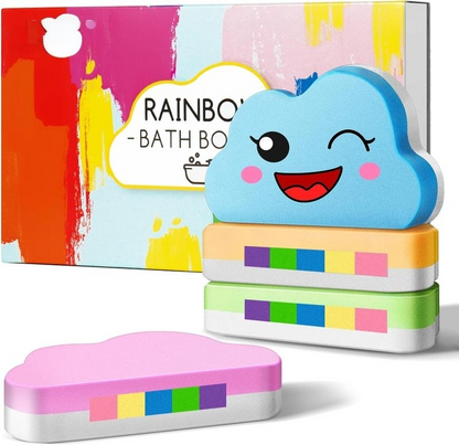 🌈Vidám formájú, színes fürdőbomba
