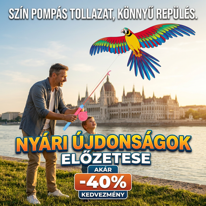 🪁☀️ Tavaszi sárkány és horgász készlet családnak